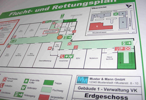 Flucht- und Rettungsplan 1
